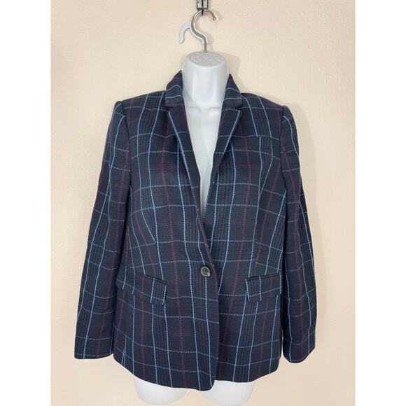 Vince Camuto Plaid Blazer Jacket Women’s Size 4 NWT $249 - Picture 1 of 7